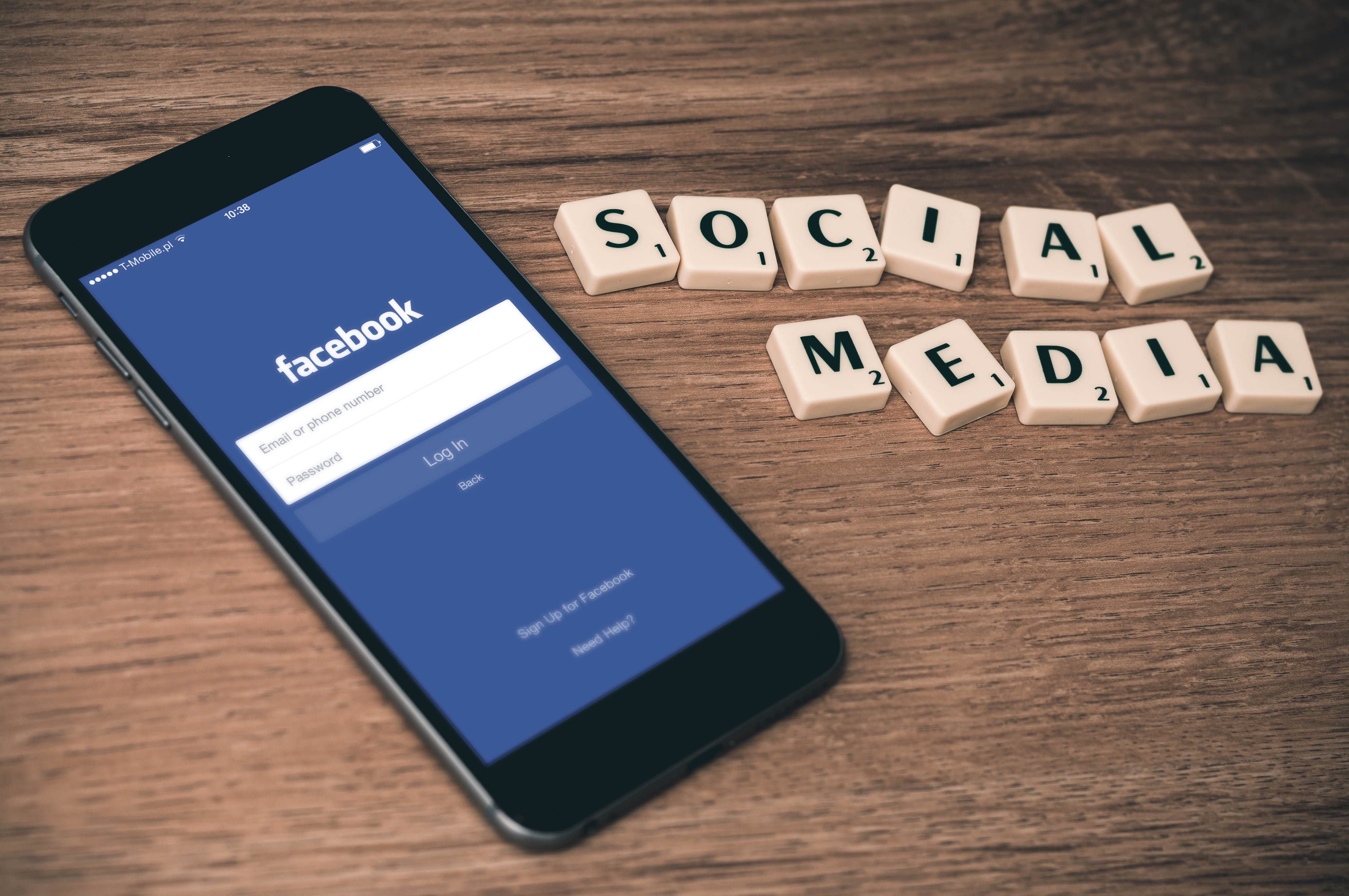 facebook on mobile phone